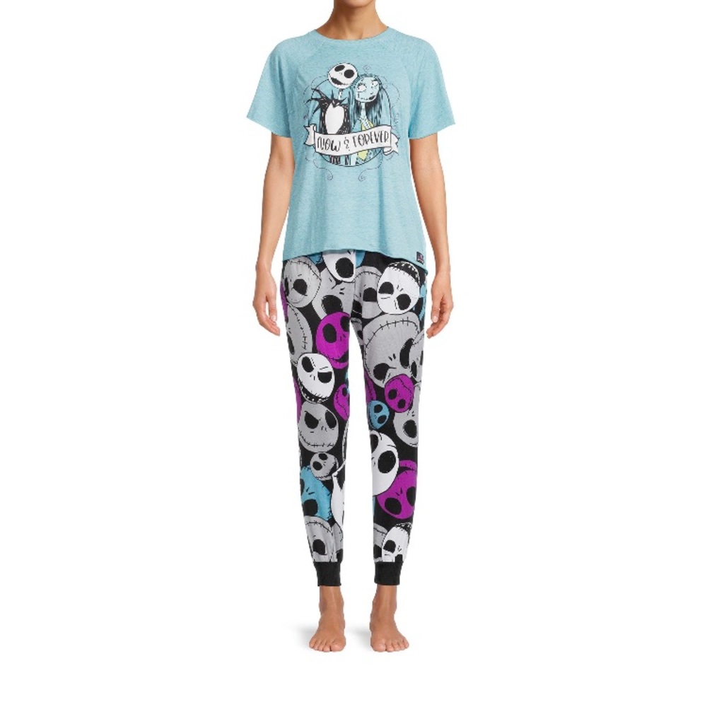 Disney nightmare before Christmas 2pc pj set size M
